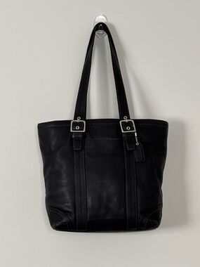 Vintage Coach 2007 Hampton Leather Tote F11201 Shoulder Bag Y2K
